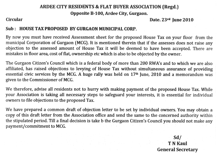 House Tax RWA update
