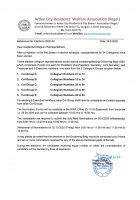 Intimation of Modified Coll-Groups for Filing of Nomination to Executive Members