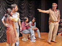 Zoya Khan.... Jawaab Do Hindi Play in Gurgaon / 13th February 2010